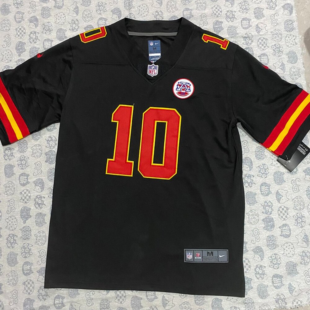 Nike Kansas City Chiefs Pacheco No.10 Black Jersey